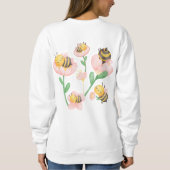 Schattigee Inspirerend Bijen Kind - Terugspoelen Trui (Achterkant)