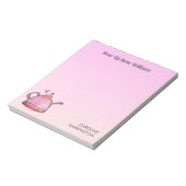 Schattigee Inspirerend met de hand geïllustreerde  Notitieblok (Linkerzijde)