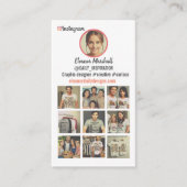 Schattigee InstaGrid-profielindeling Visitekaartje (Voorkant)