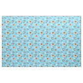 Schattigee Inuit Alaska Eskimo Kinderen Kerstprint Stof (Fat Quarter)
