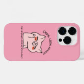 Schattigee iPhone hoes voor schattig meisje (Achterkant (horizontaal))