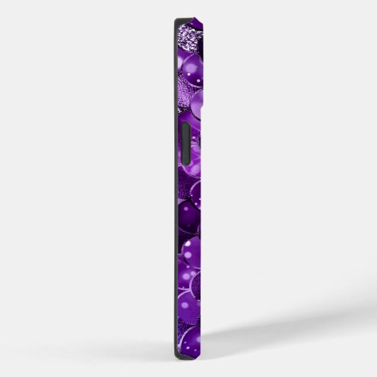 Schattigee iriserende Paarse zeemeermin faux glitt Case-Mate iPhone Case (Achterkant / Rechts)