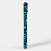 Schattigee iriserende turquoise zeemeermin faux gl Case-Mate iPhone case (Achterkant / Rechts)