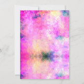 Schattigee iriserende zilveren faux glitter kerst kaart (Achterkant)