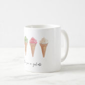Schattigee Italiaanse koffie Mok (Voorkant rechts)