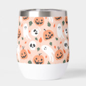 Schattigee Jack-O-Lantern & Ghost Pattern (Achterkant)