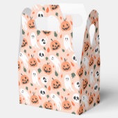 Schattigee Jack-O-Lantern & Ghost Pattern Bedankdoosjes (Geopend)