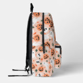 Schattigee Jack-O-Lantern & Ghost Pattern Bedrukte Rugzak (Links)