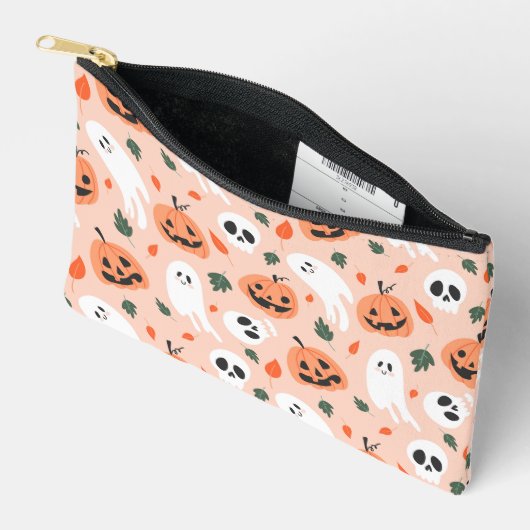 Schattigee Jack-O-Lantern & Ghost Pattern Etui (Open)