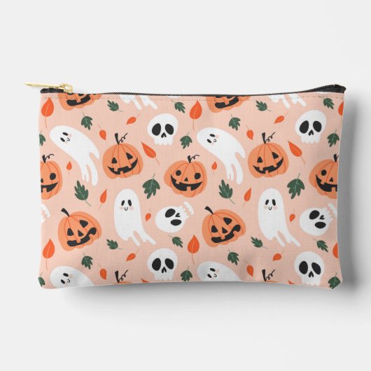 Schattigee Jack-O-Lantern & Ghost Pattern Etui (Voorkant)