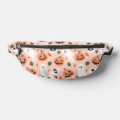 Schattigee Jack-O-Lantern & Ghost Pattern Heuptasje (Liggend)