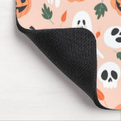 Schattigee Jack-O-Lantern & Ghost Pattern Muismat (Hoek)