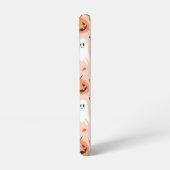 Schattigee Jack-O-Lantern & Ghost Pattern Samsung Galaxy Hoesje (Linkerkant)