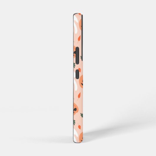 Schattigee Jack-O-Lantern & Ghost Pattern Samsung Galaxy Hoesje (Rechterkant)