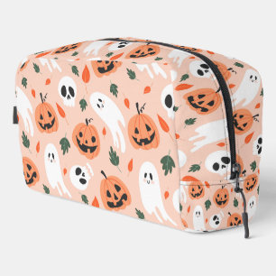Schattigee Jack-O-Lantern & Ghost Pattern Toilettasje