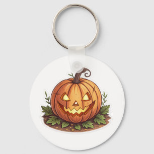Schattigee Jack-O'-Lantern Halloween Pumpkin Sleut Sleutelhanger