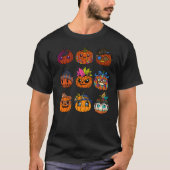 Schattigee Jack-o-'lantern-Mode T-shirt (Voorkant)