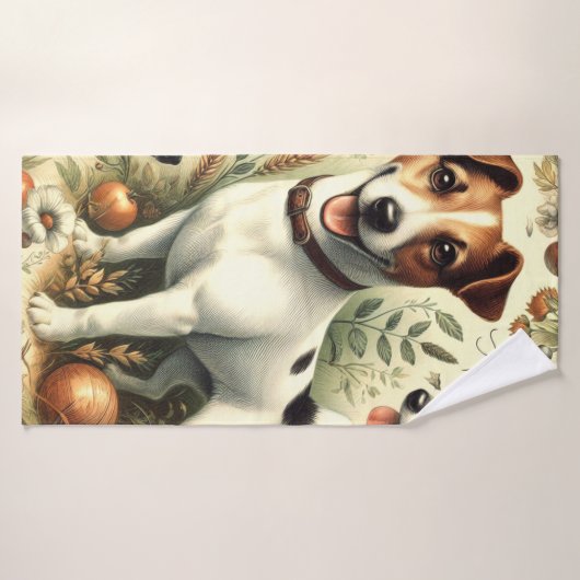 Schattigee  Jack Russell Terrier Badhanddoek (Badhanddoek)