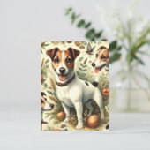 Schattigee Jack Russell Terrier Briefkaart (Staand voorkant)