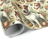 Schattigee  Jack Russell Terrier Cadeaupapier (Rol Hoek)