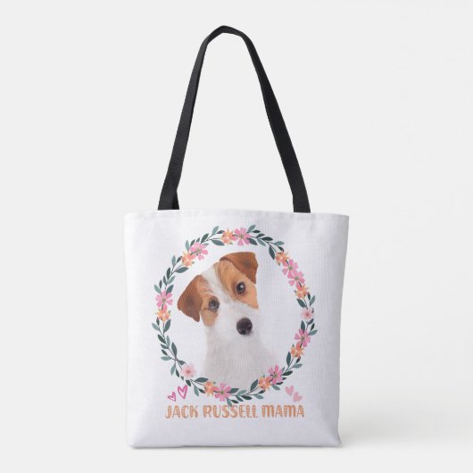 Schattigee Jack Russell Terrier - Jack Russell Mam Tote Bag (Achterkant)