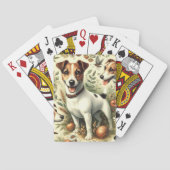 Schattigee  Jack Russell Terrier Pokerkaarten (Achterkant)