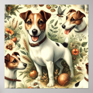 Schattigee Jack Russell Terrier Poster