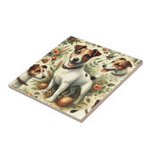 Schattigee Jack Russell Terrier Tegeltje (Zijkant)