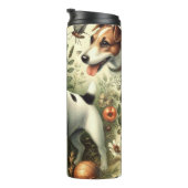 Schattigee Jack Russell Terrier Thermosbeker (Geroteerd rechts)