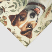 Schattigee Jack Russell Terrier Tissuepapier (Detail)
