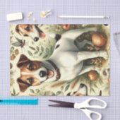 Schattigee Jack Russell Terrier Tissuepapier (Craft)