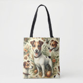 Schattigee Jack Russell Terrier Tote Bag (Voorkant)
