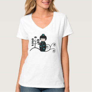 Schattigee japanse pop t-shirt