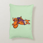 Schattigee japanse samoerai-eekhoorn accent kussen (Achterkant (Verticaal))