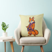 Schattigee japanse samoerai-eekhoorn kussen (Stoel)