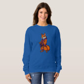 Schattigee japanse samoerai-eekhoorn trui (Voorkant volledig)