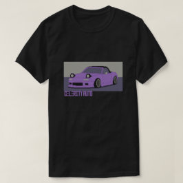 Schattigee japanse sportwagen Pixel Art T-shirt