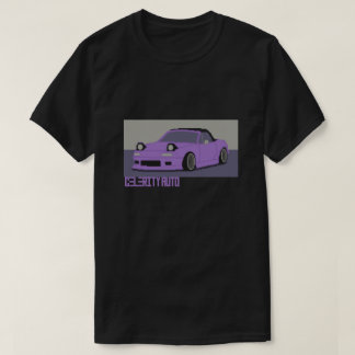 Schattigee japanse sportwagen Pixel Art T-shirt