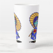 Schattigee Japanse zombie Latte Mok (Voorkant)