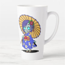 Schattigee Japanse zombie