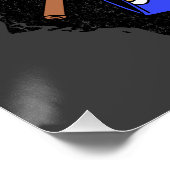 Schattigee Japanse zombie Perfect Poster (Hoek)