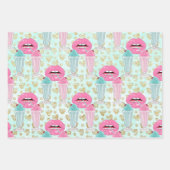 Schattigee jaren '50, Retropatroon Inpakpapier Vel (Voorkant)