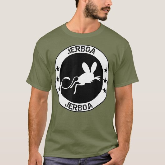 Schattigee Jerboa - Muishamster Zandrat Mini T-shirt (Voorkant)