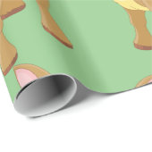 Schattigee jonge ezel met grote blauwe ogen cadeaupapier (Rol Hoek)