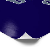 Schattigee jongen dromerig maar lichtelijk clueles perfect poster (Hoek)