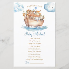 Schattigee jongen Noach's Ark Baby shower voor Bab