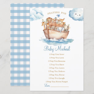 Schattigee jongen Noach's Ark Baby shower voor Bab