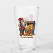 Schattigee jongens piraten training glas (Achterkant)