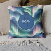 Schattigee Jongenskwekerij Kinder Monogram Noorder Kussen