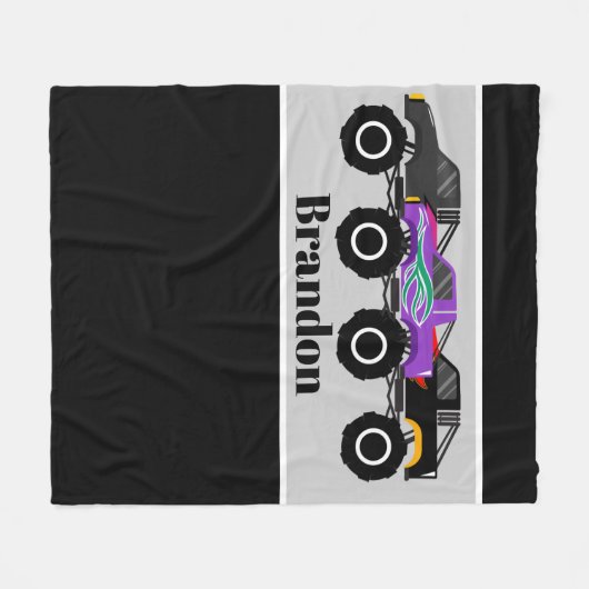 Schattigee jongenstruck naam deken toevoegen (Voorkant (Horizontaal))